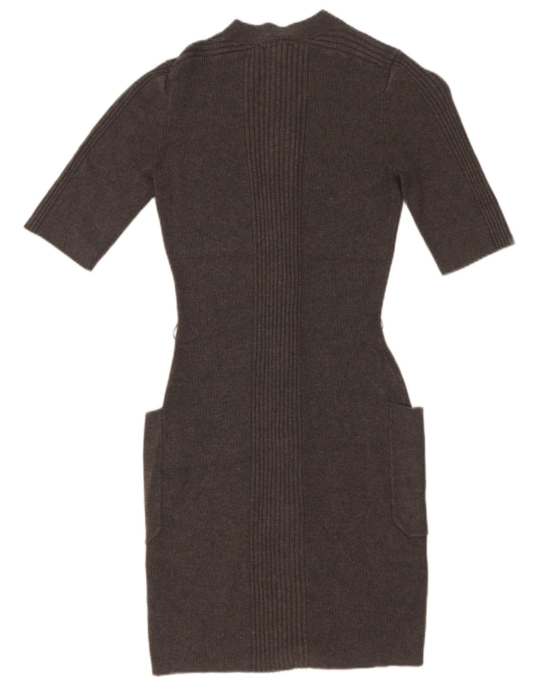 Rochie bodycon tricot pentru femei Guess UK 14 Medium Gri Viscose