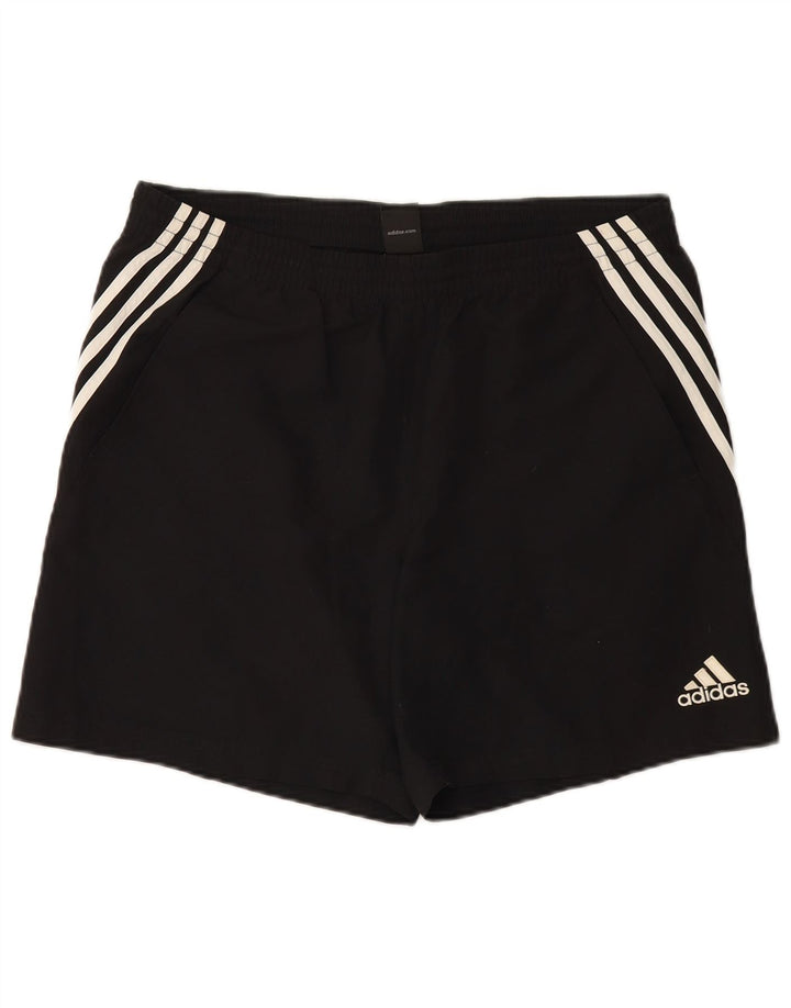 Pantaloni scurți sport ADIDAS pentru bărbați, mari, negru, poliester