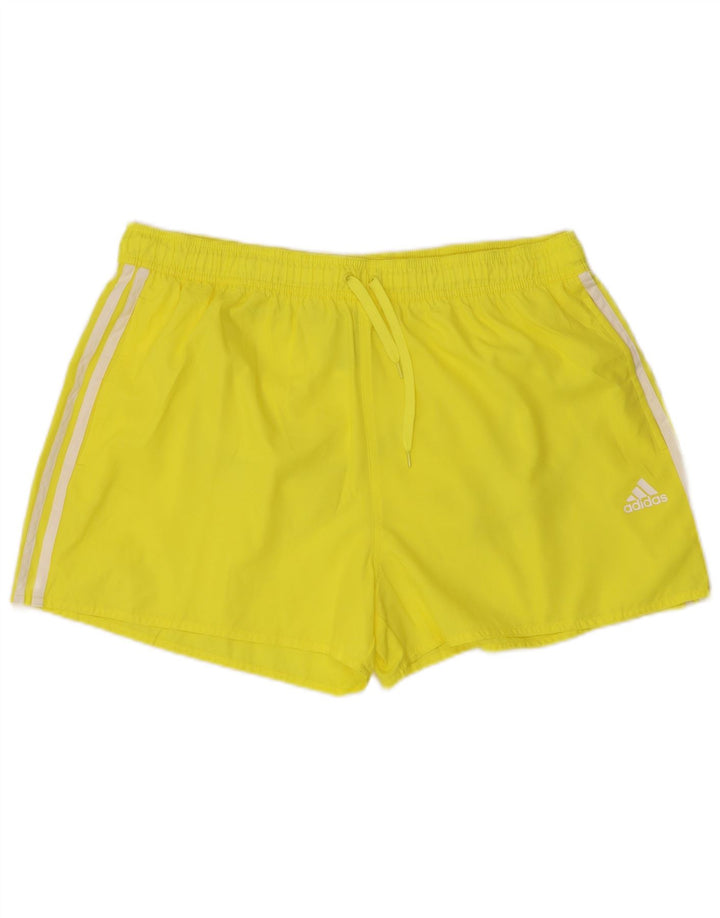 Pantaloni scurți sport pentru bărbați Adidas XL poliester galben