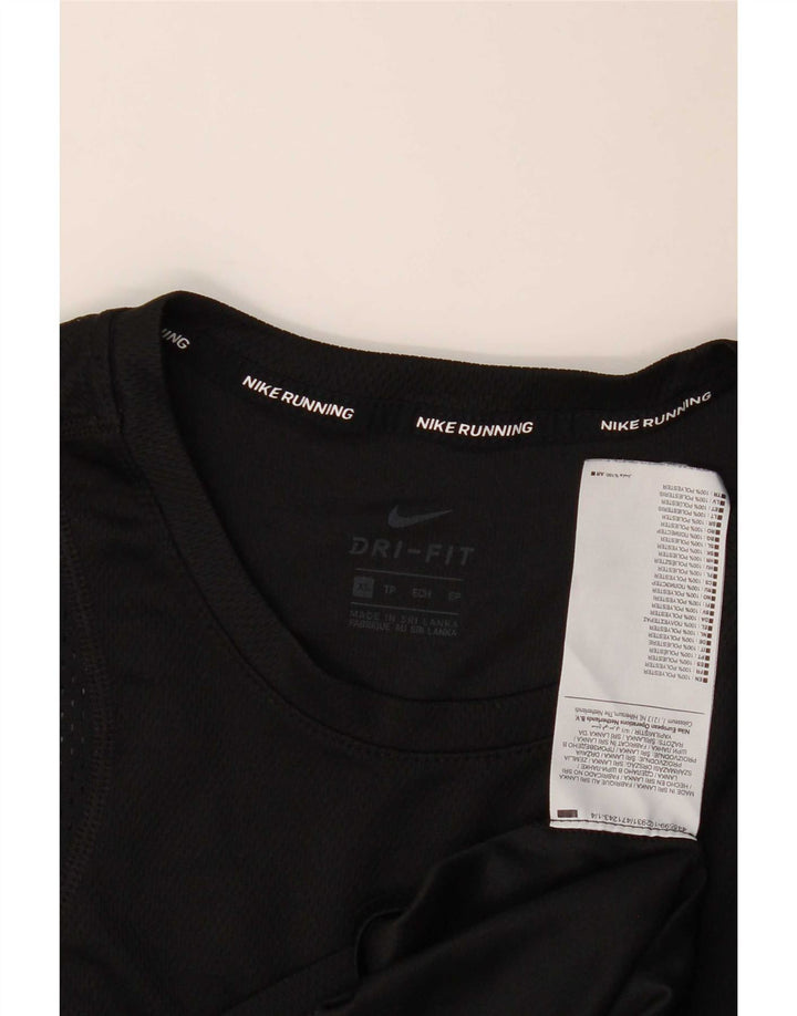 Tricou pentru bărbați Nike Dri Fit Top XS Poliester negru