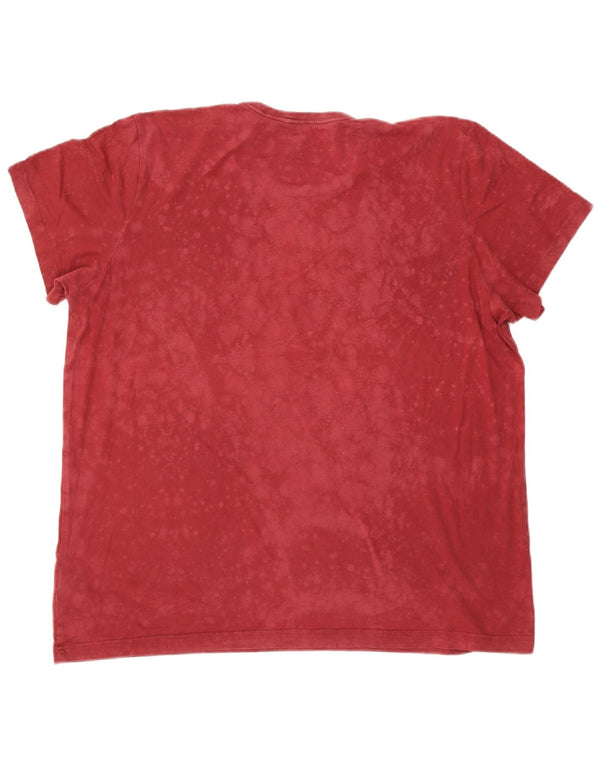 Tricou grafic Adidas pentru bărbați Top 2XL bumbac roșu