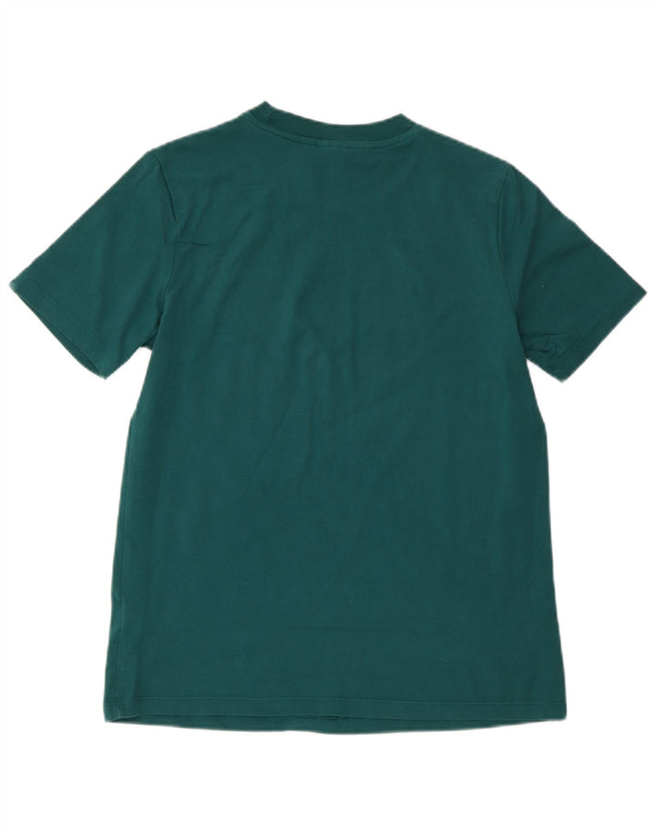 Tricou grafic ADIDAS pentru femei Top UK 12 Bumbac verde mediu