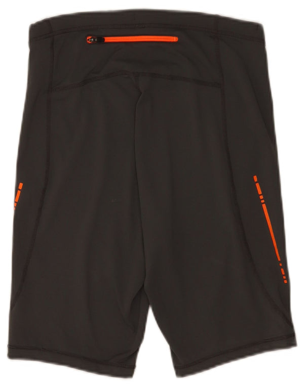 Pantaloni scurți sport Asics Motion Dry pentru femei UK 12 Medium Gri poliester Sport