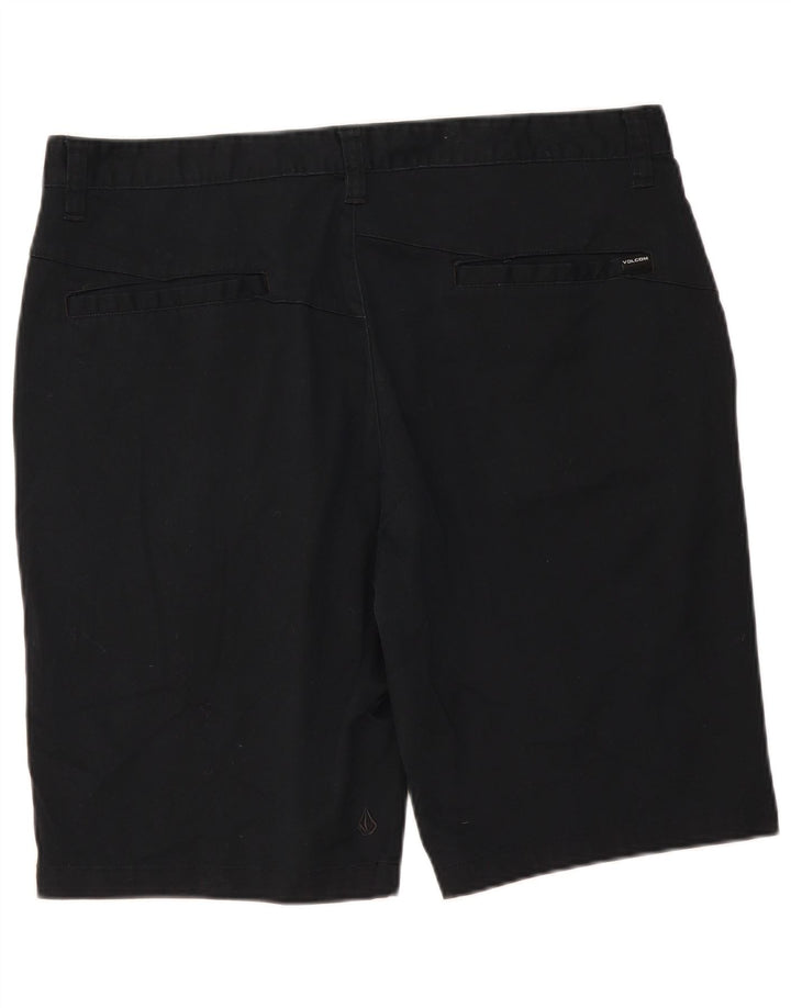 Pantaloni scurți chino pentru bărbați Volcom W38 XL, bumbac negru