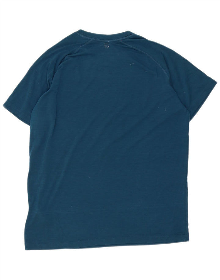Tricou pentru bărbați Mountain Warehouse Top Small Blue Poliester