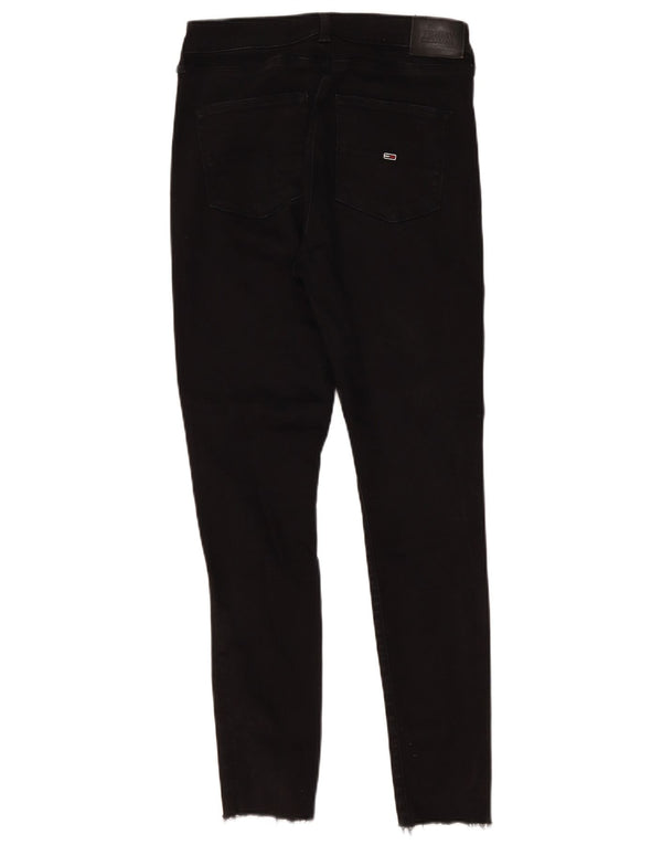 Blugi skinny pentru femei Tommy Hilfiger W28 L28 negri