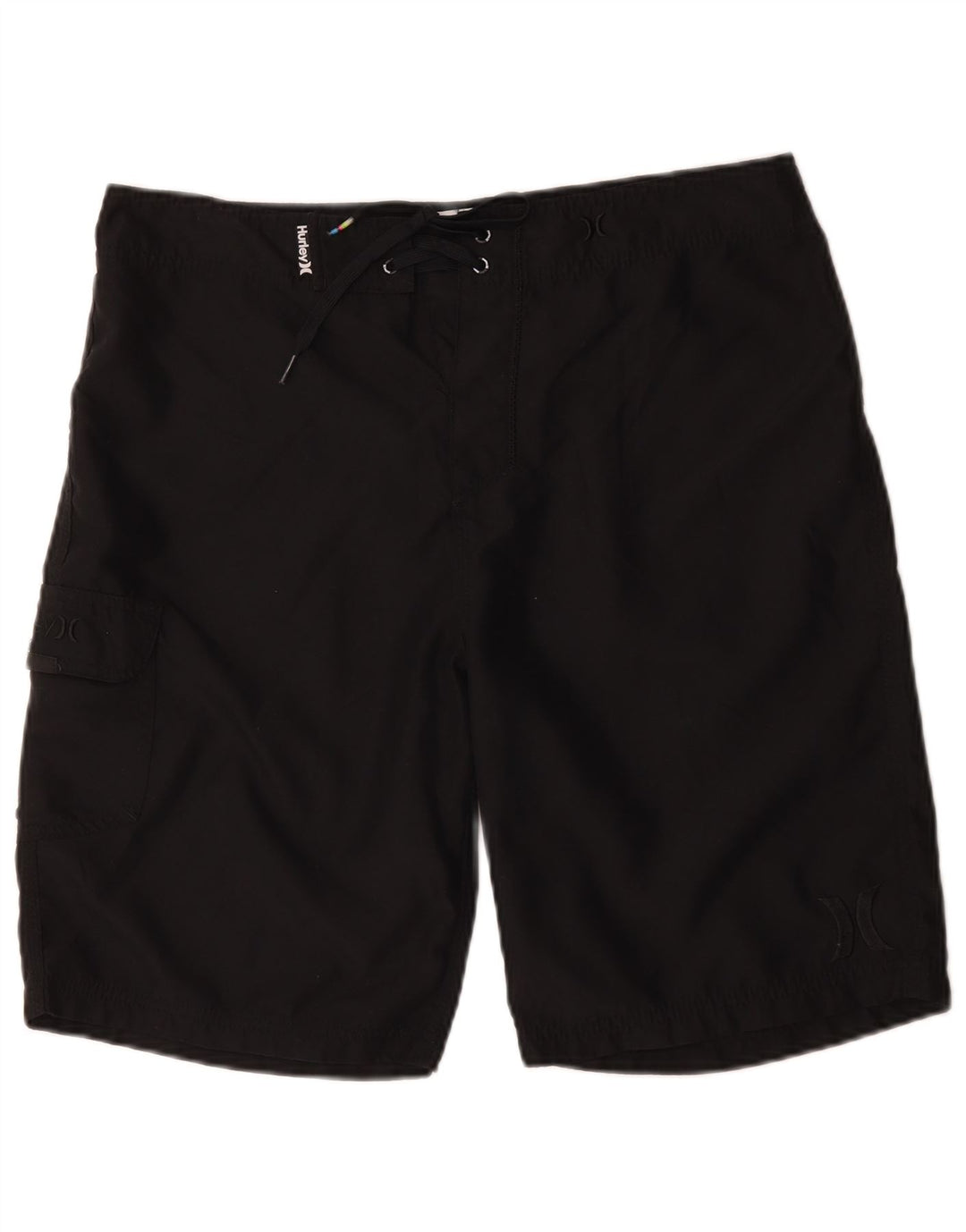 Pantaloni scurți de înot Hurley pentru bărbați, mari, negru, poliester
