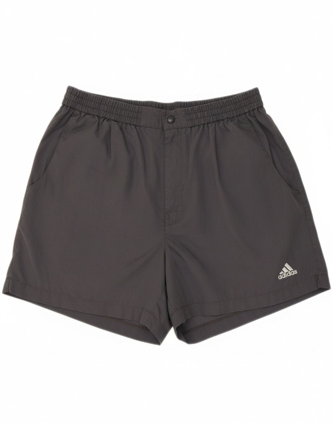 ADIDAS Mens Sport Shorts W38 XL Grey Polyester Vintage Adidas and Second-Hand Adidas from Messina Hembry 