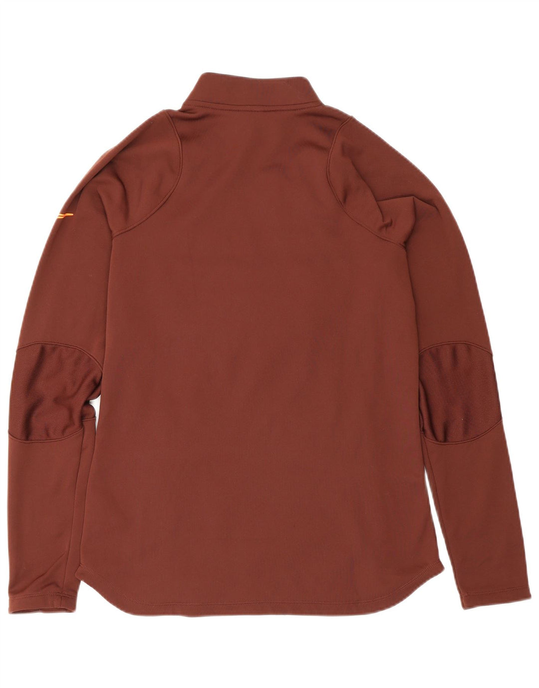 Top de trening Nike Therma-Fit, cu fermoar și gât, pentru femei, UK 10, maro, mic
