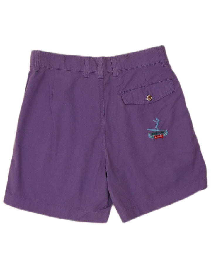 Pantaloni scurți chino pegged pentru femei CARRERA W30 bumbac violet mediu