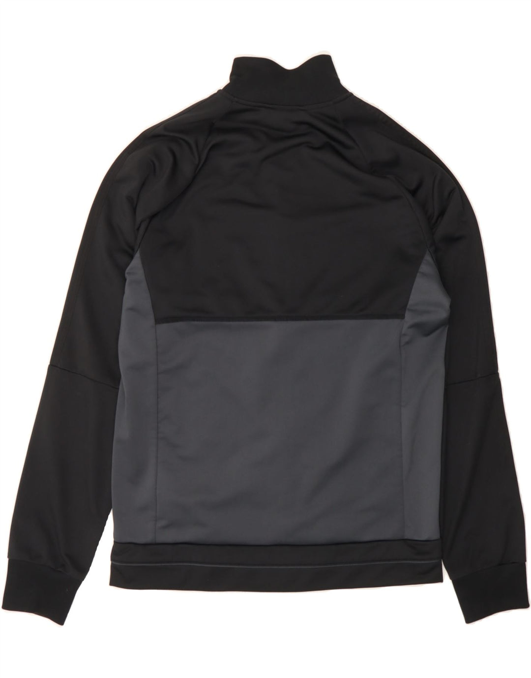 Jachetă de trening pentru bărbați ADIDAS, negru mediu, poliester bloc de culoare