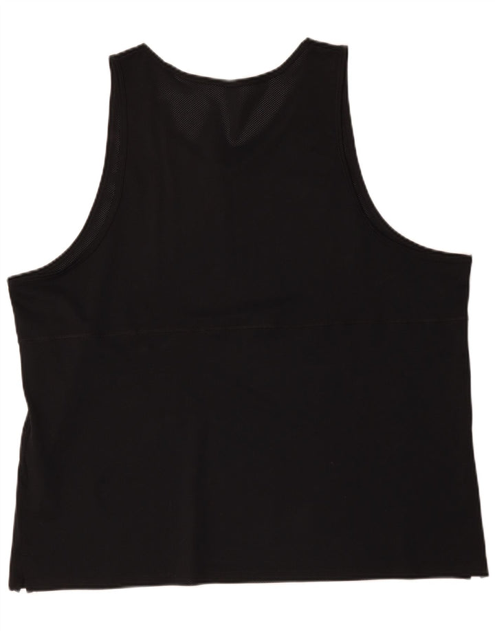 Vesta Nike Dri Fit pentru bărbați, 2XL, poliester negru