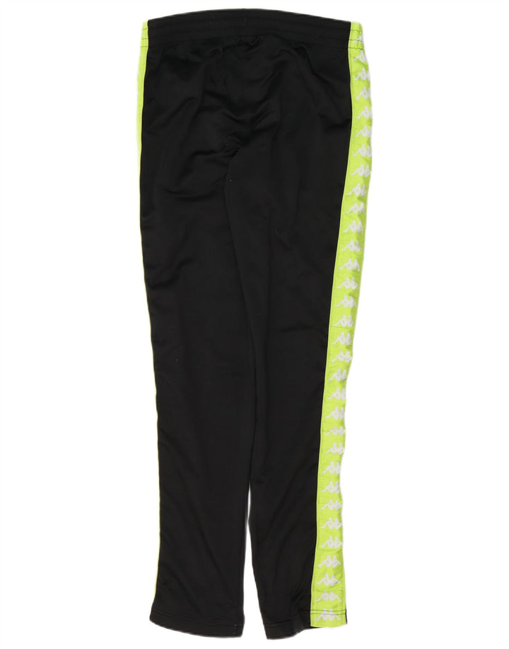 Trening complet grafic KAPPA pentru băieți 15-16 ani, negru, poliester color bloc