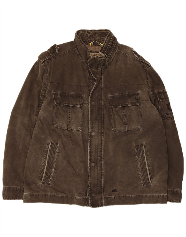 Jachetă militară pentru bărbați Camel Active UK 42 XL bumbac kaki