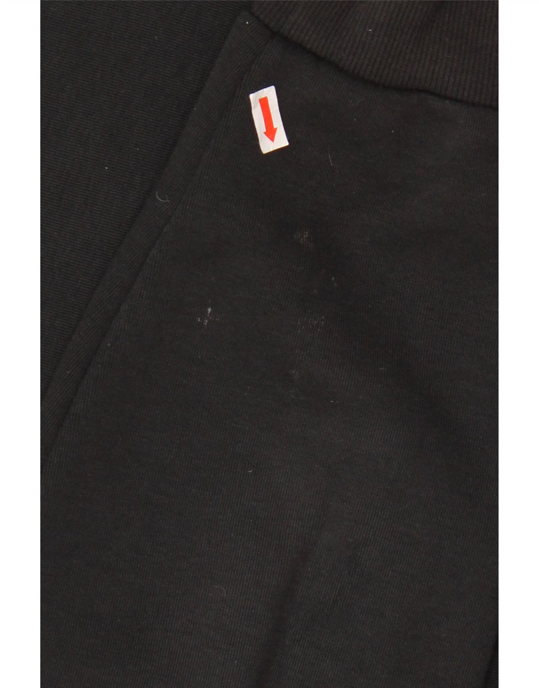 Hanorac grafic pentru bărbați ADIDAS Pulover mare din bumbac negru