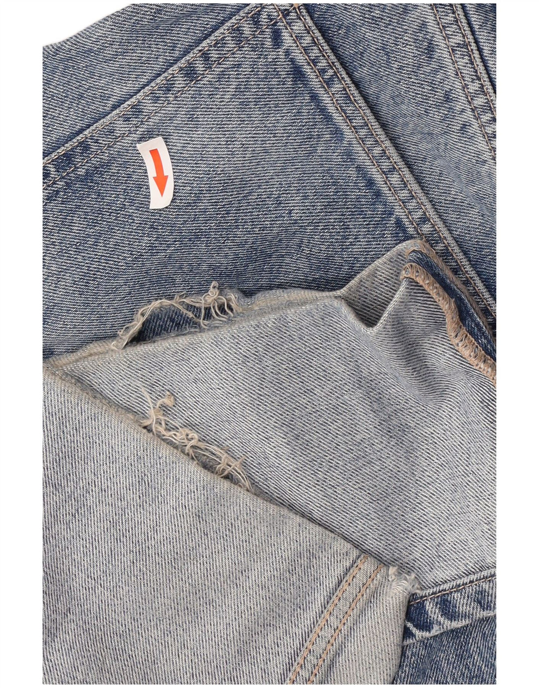 Blugi drepți cu talie mare pentru femei Zara EU 40 Medium W30 L27 Albastru