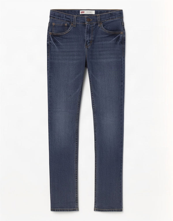 Levi's Boys 511 Slim Jeans 11-12 Years W24 L28 Blue Cotton