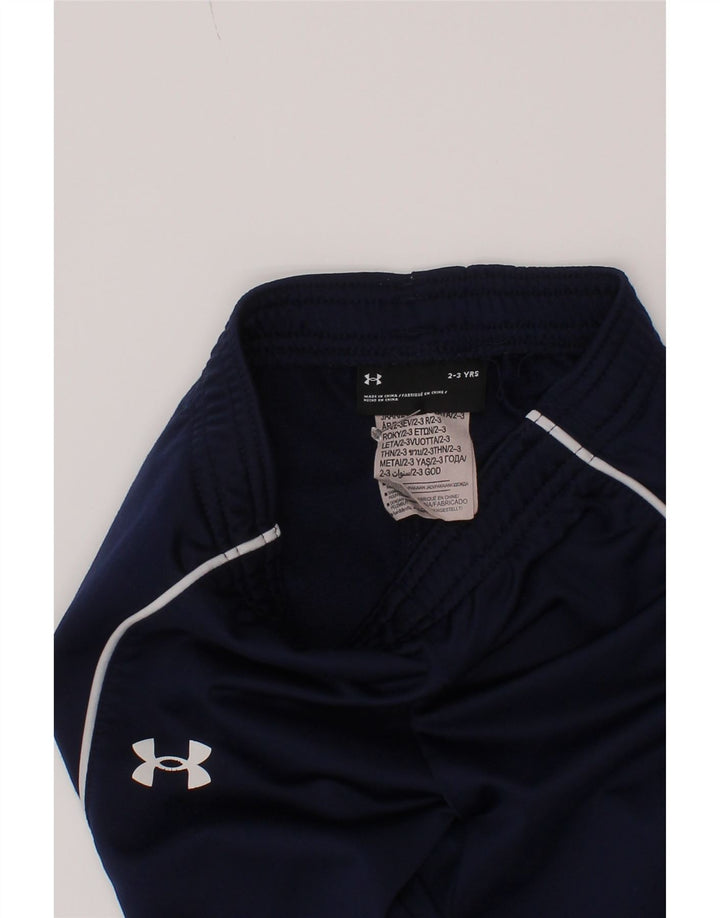Pantaloni de trening Under Armour pentru baieti 2-3 ani poliester bleumarin