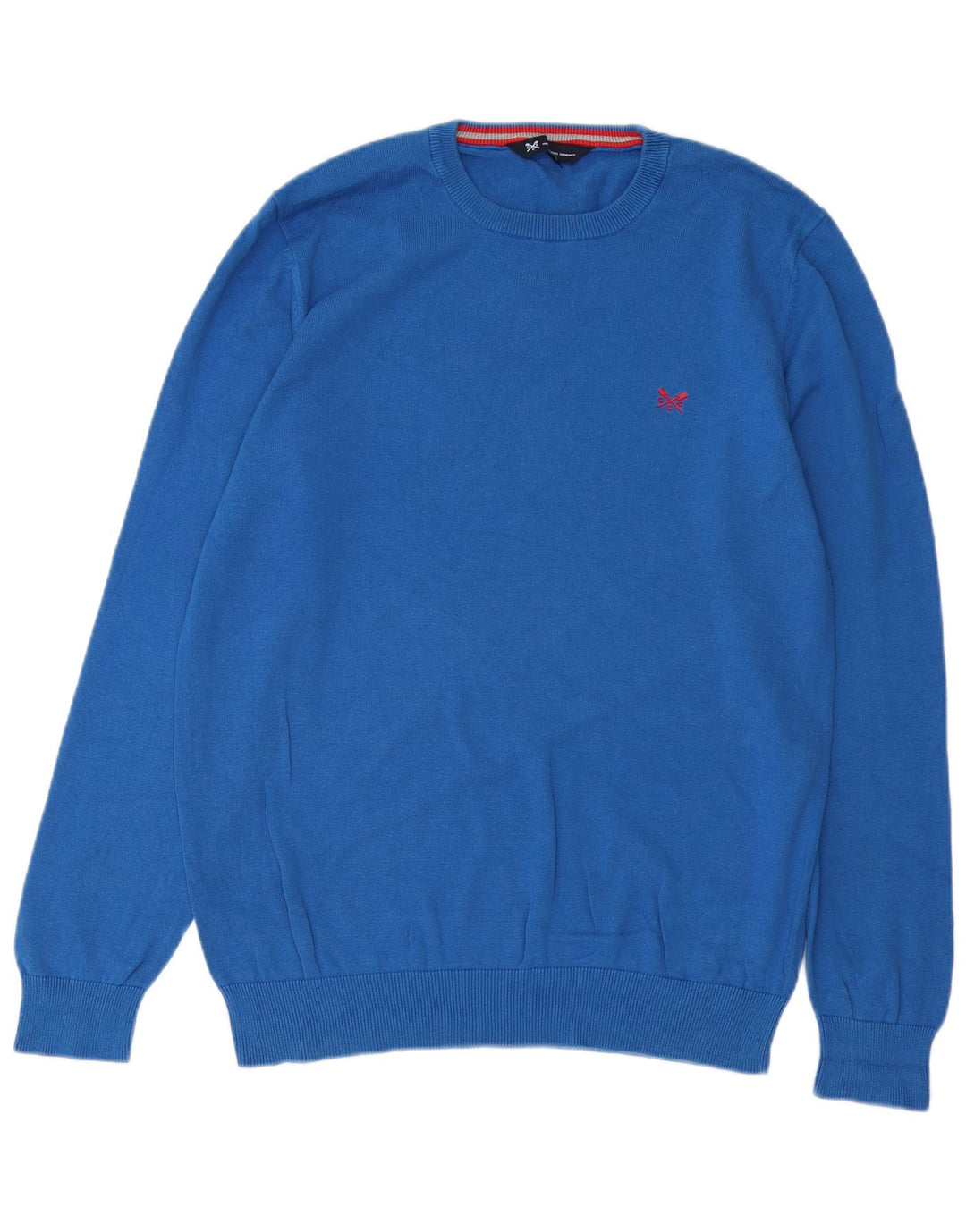 CREW CLOTHING Pulover pentru bărbați cu gât crew pulover mare albastru