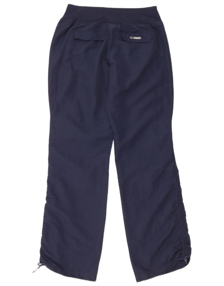 Pantaloni de trening PUMA pentru femei UK 12 Medium Bleumarin Poliester