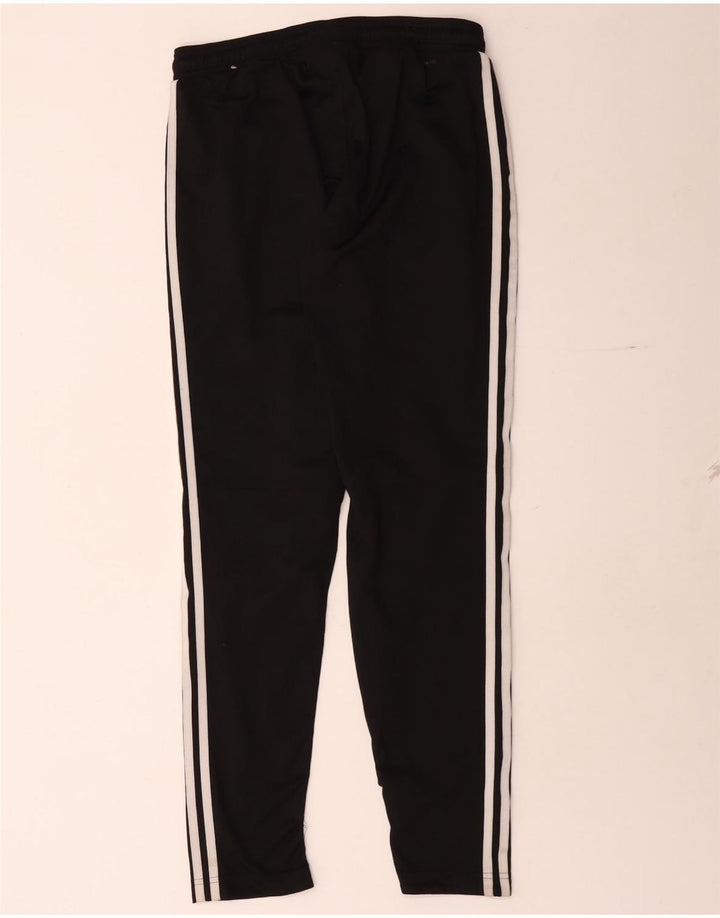Pantaloni de trening Adidas Climalite pentru femei UK 8/10 Poliester negru mic