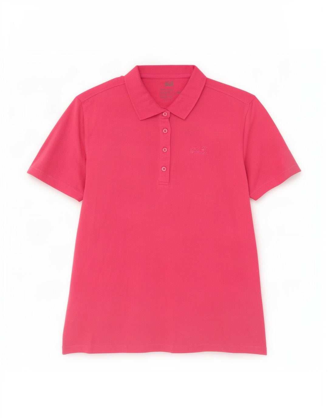 Tricou polo Jack Wolfskin pentru femei UK 18 XL roz poliester