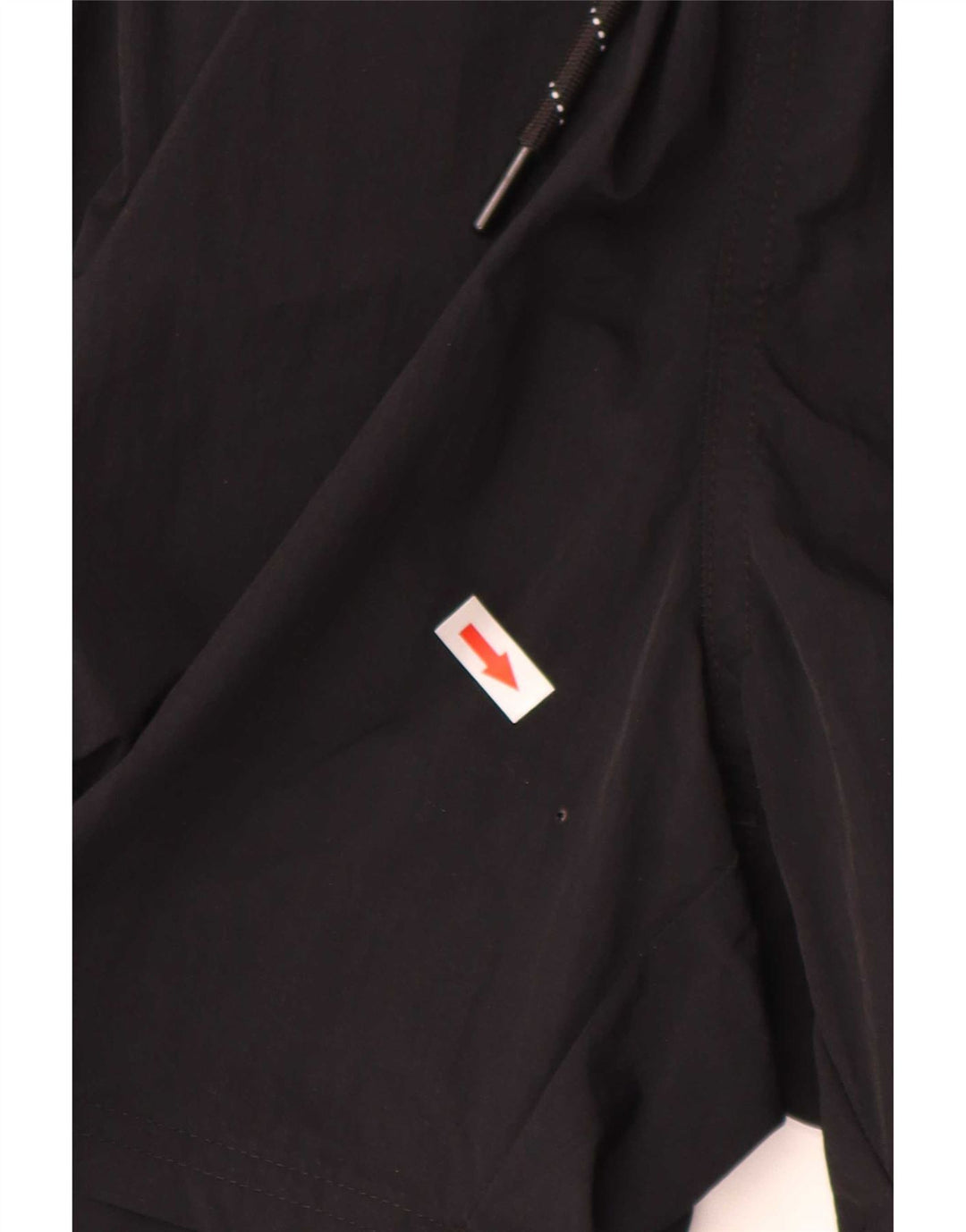 Pantaloni scurți de înot grafic pentru bărbați Hugo Boss, poliamidă neagră medie