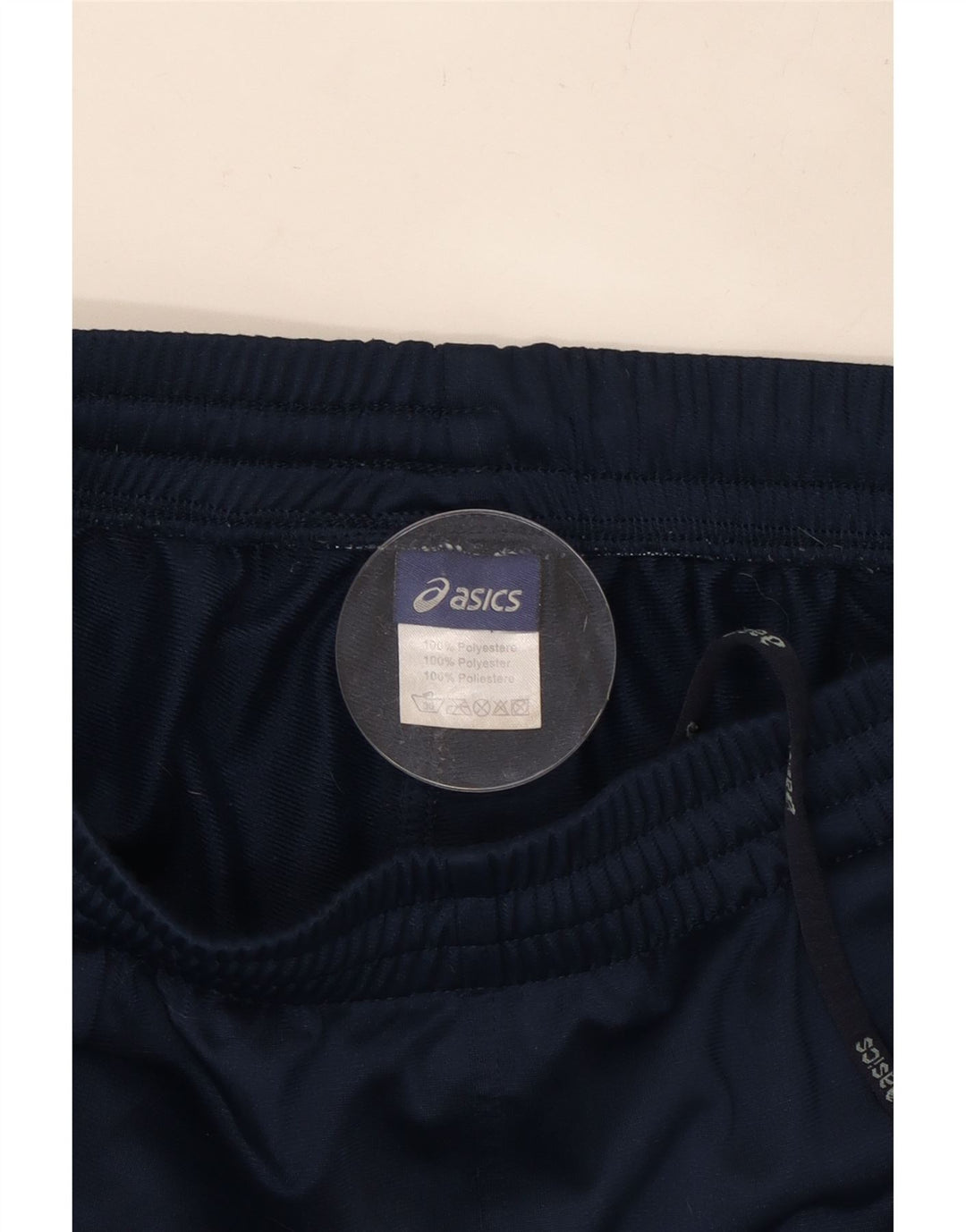 Pantaloni de trening ASICS pentru femei UK 14, mari, bleumarin, poliester