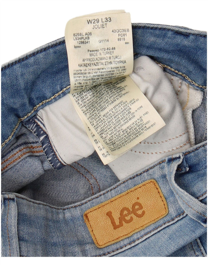 Blugi Lee Joliet Bootcut W29 L33, bumbac albastru
