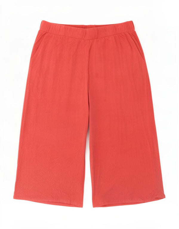 Pantaloni de trening Capri pentru femei Marks & Spencer UK 18 XL Red Modal