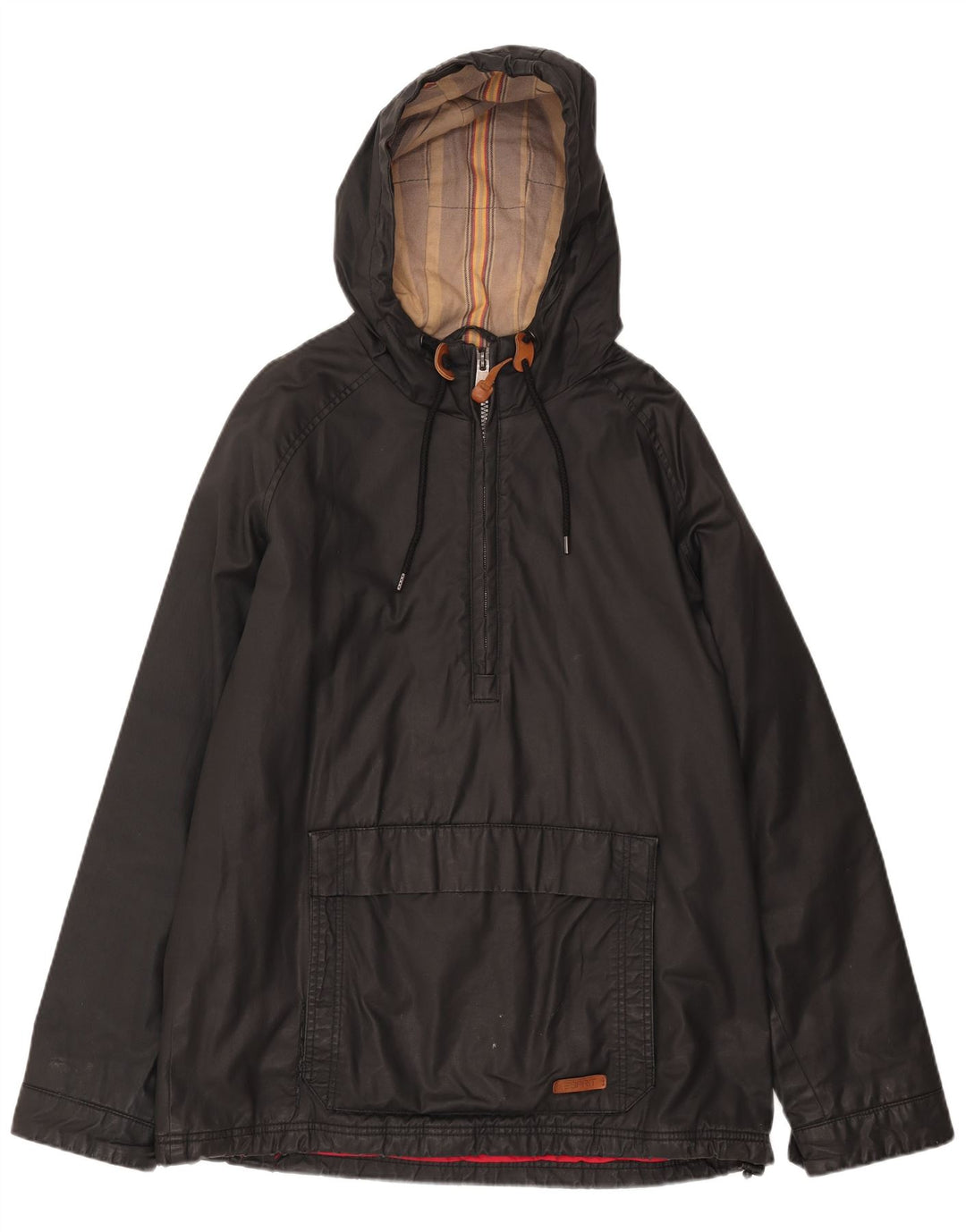 Jachetă Anorak cu glugă pentru bărbați Esprit UK 42 XL Negru