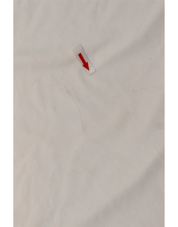 Tricou grafic Nike pentru bărbați Top UK 39/40 Medium White Colorblock Poliester