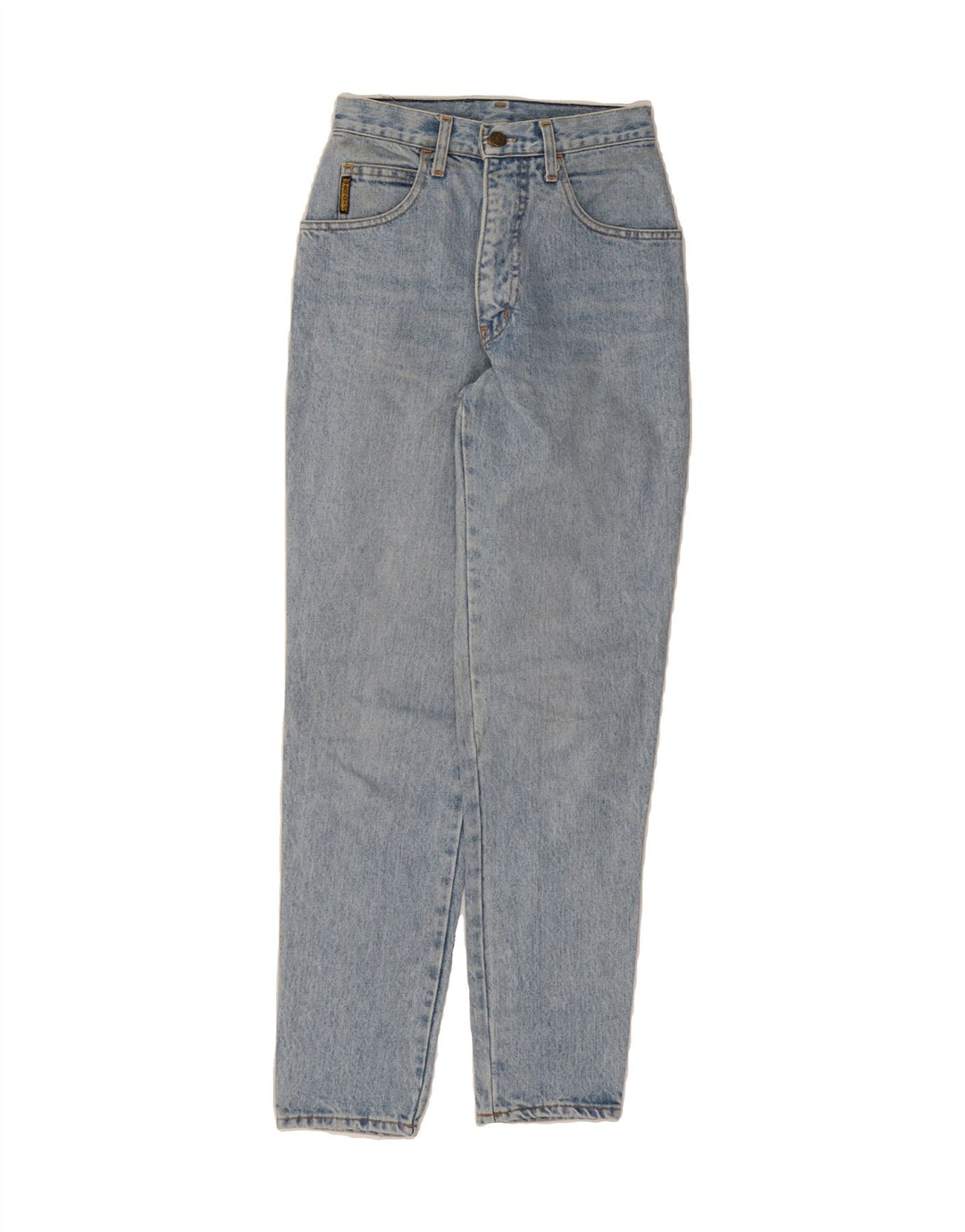 ARMANI Womens Tapered Jeans W24 L29 Blue Vintage Armani and Second-Hand Armani from Messina Hembry 