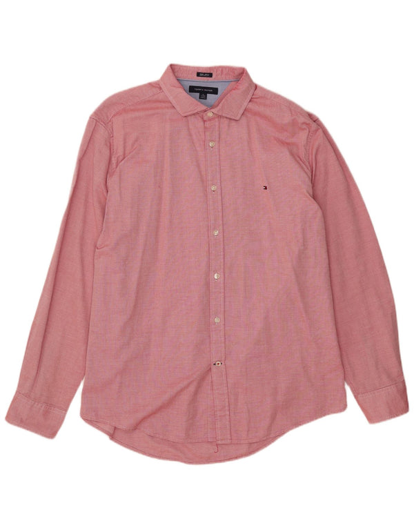 Cămașă pentru bărbați Tommy Hilfiger XL bumbac roșu