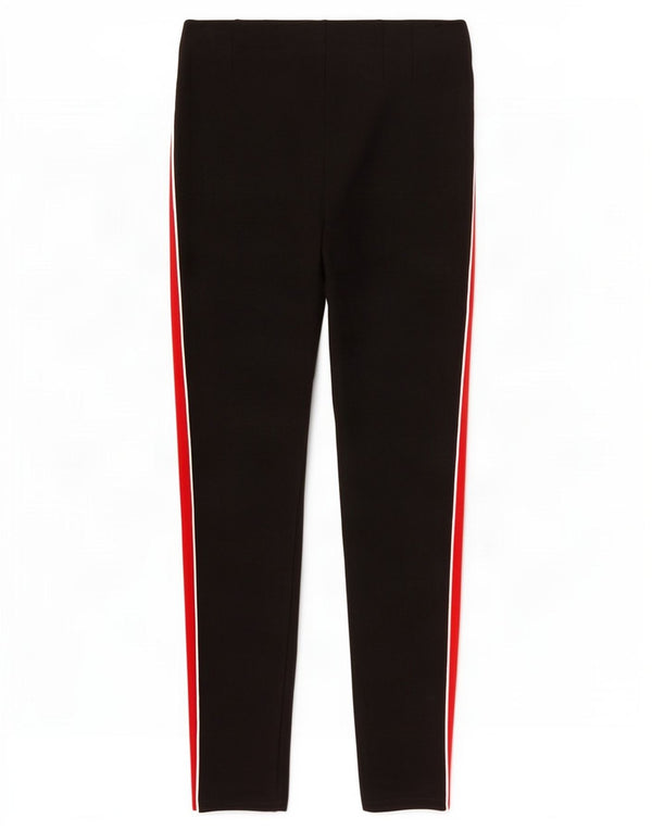 Leggings Trafaluc pentru femei Zara UK 12 Medium Black Colorblock Viscose