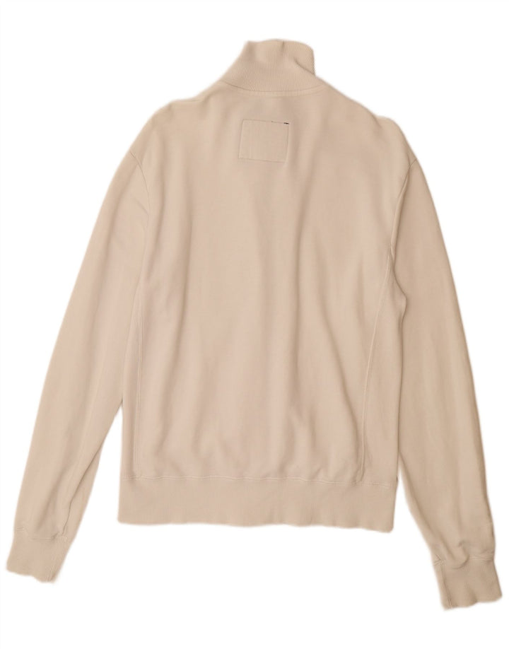 Jachetă de trening pentru bărbați G-STAR, bumbac alb mediu