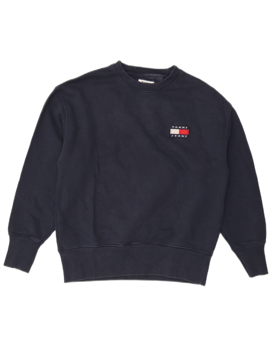 Hanorac pentru bărbați Tommy Hilfiger Pulover mic din bumbac bleumarin