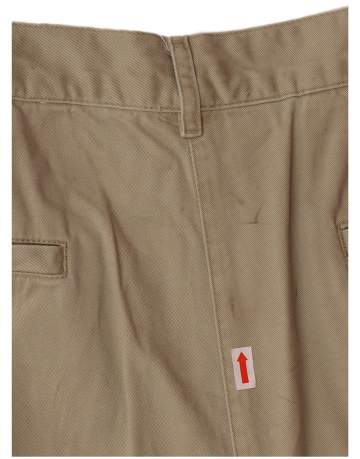 Pantaloni scurți chino RALPH LAUREN pentru femei US 10 Large W32 Khaki Bumbac