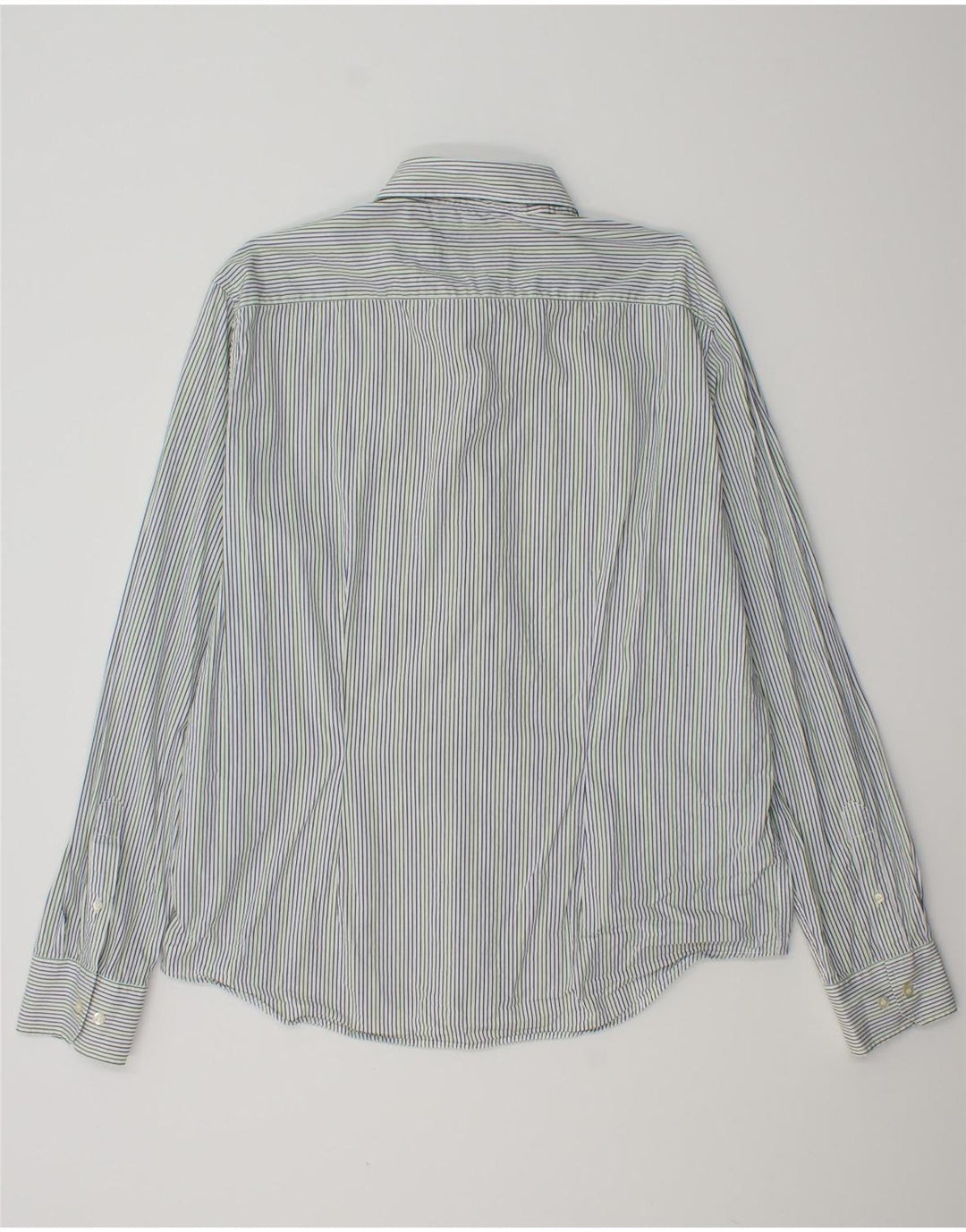 Cămașă pentru bărbați FRED PERRY Slim Fit 2XL, bumbac cu dungi albastre