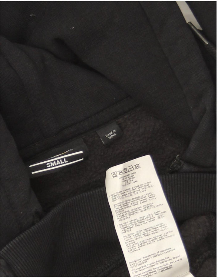 Pulover Dickies pentru bărbați, cu fermoar, bumbac, negru