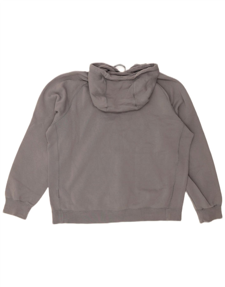 Pulover NIKE pentru bărbați, cu capota, mare, gri, bumbac