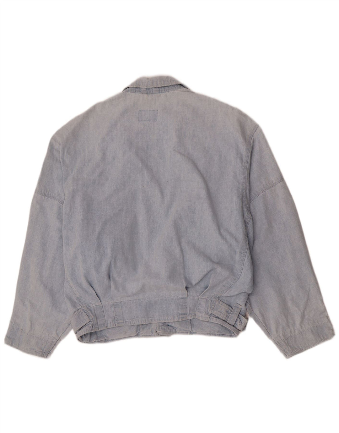 Jachetă Bomber de blugi vintage pentru bărbați UK 36 Small Blue
