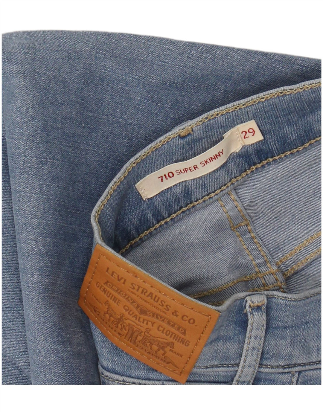 Blugi Levi's 710 Super Skinny W29 L32 Albastru