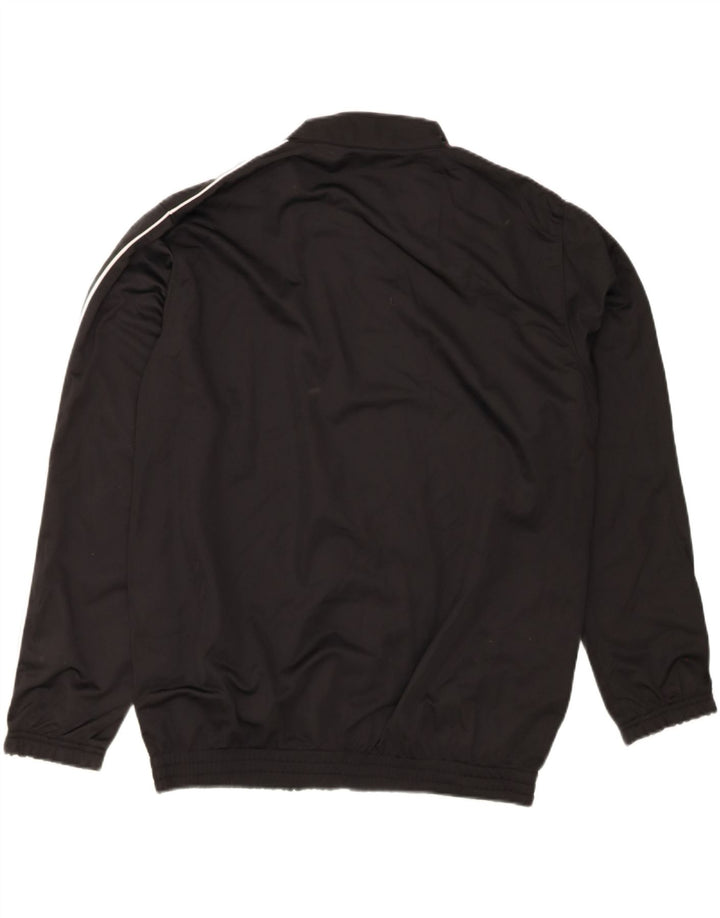 LOTTO Mens Tracksuit Top Jacket XL Black Polyester Vintage Lotto and Second-Hand Lotto from Messina Hembry 