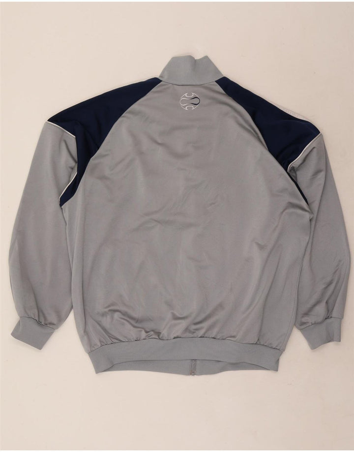 Jachetă de trening pentru bărbați Adidas XL, gri, bloc de culoare