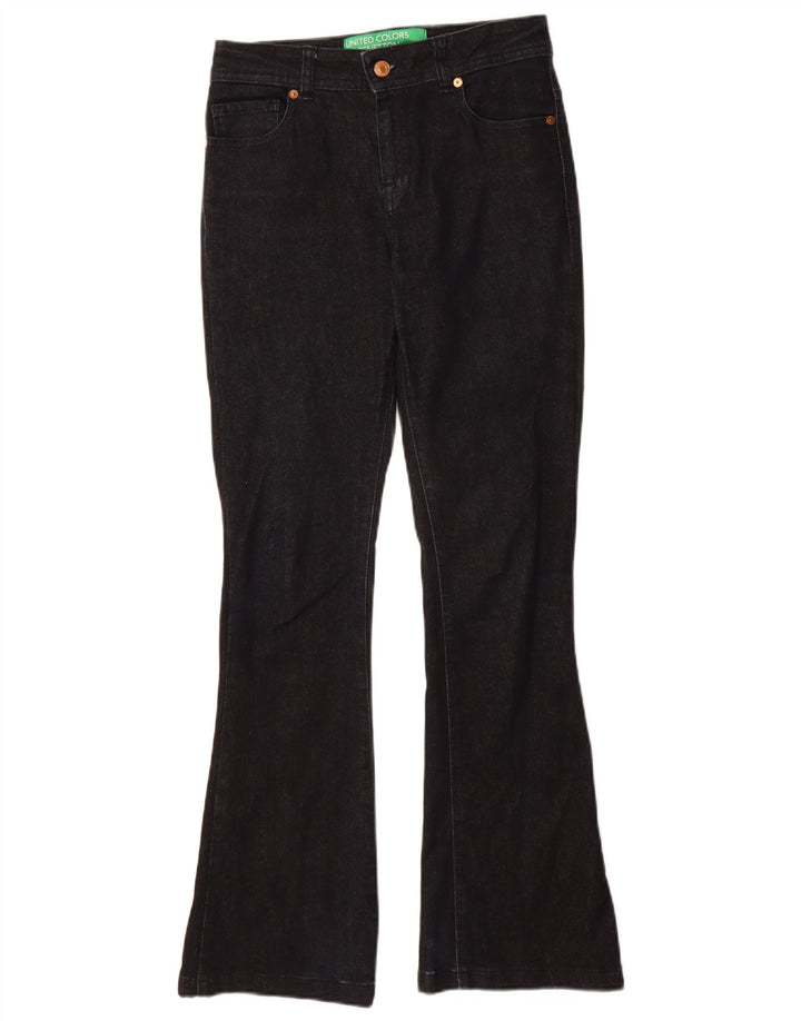 Blugi Benetton pentru femei Bootcut W27 L30 Bumbac bleumarin