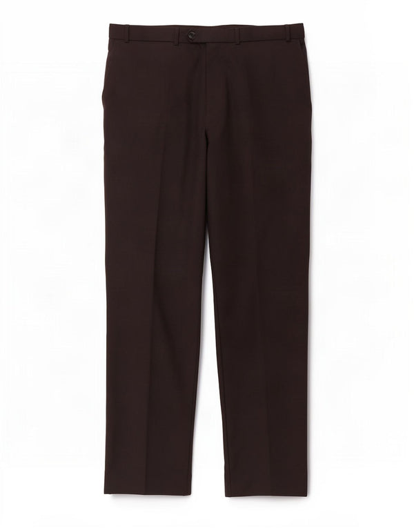 Marks & Spencer Pantaloni drepți pentru bărbați L40 L31 Lână neagră