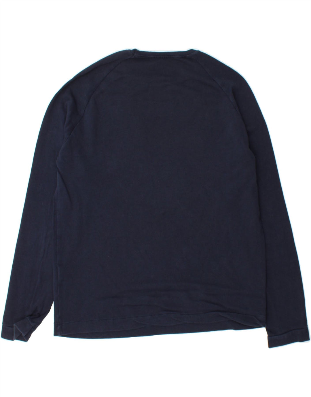 ZARA Womens Oversized Sweatshirt Jumper UK 10 Small Navy Blue Floral Vintage Zara and Second-Hand Zara from Messina Hembry 