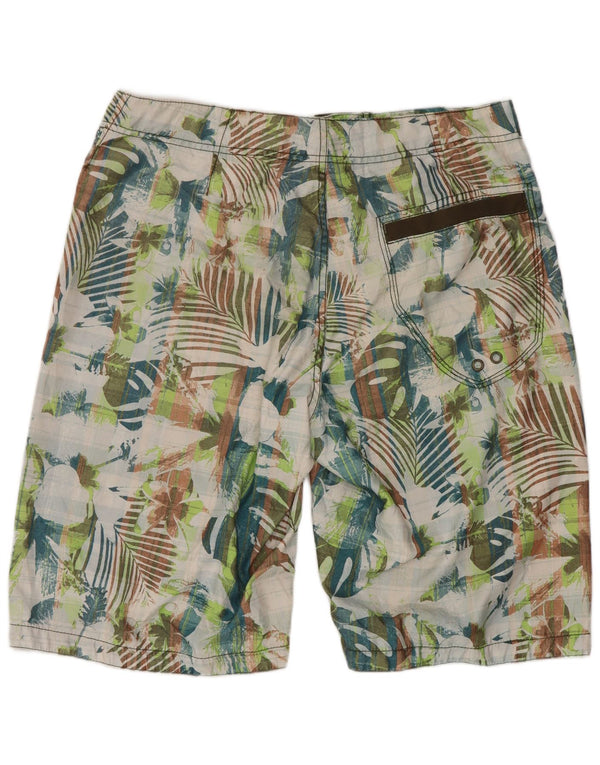 Pantaloni scurți de înot pentru bărbați Fat Face Poliester floral multicolor mare
