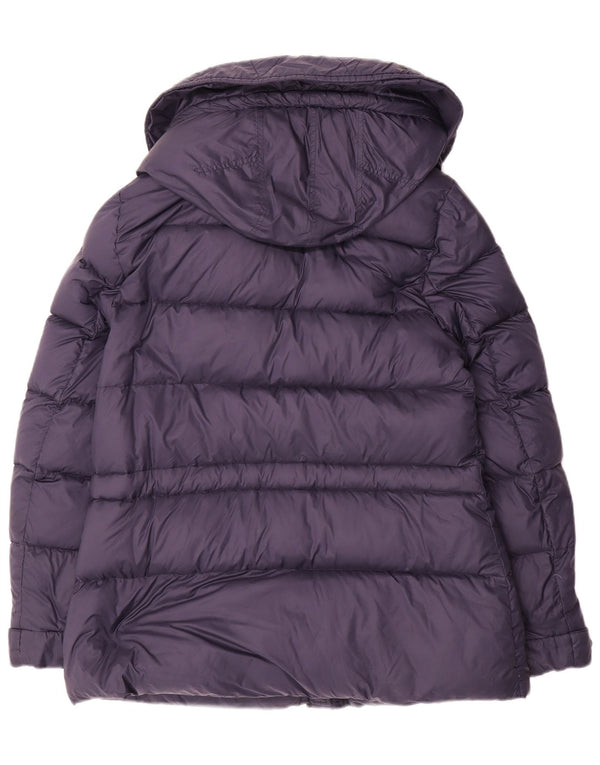Jachetă căptușită cu glugă Invicta pentru femei UK 14 Medium Navy Blue Marine